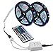 Produktbild Led Strip Without Power, Orville LED Streifen 5M/10M 3528 SMD RGB mit 44key ir Controller und Netzteil für Haus, Küche, Trucks, Sitting Room und Schlafzimmer Dekoration (10M)