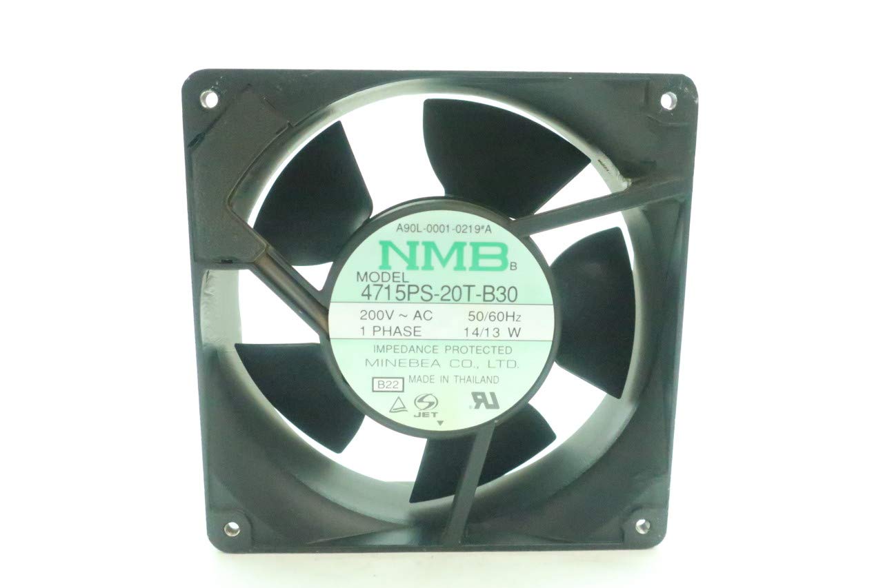 NMB 4715PS-20T-B30 Fan 1PH 200V-AC D639709: Amazon.com: Industrial