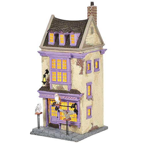 Harry Potter Village by D56 Eeylops Owl Emporium UK Figurine, Multicolour