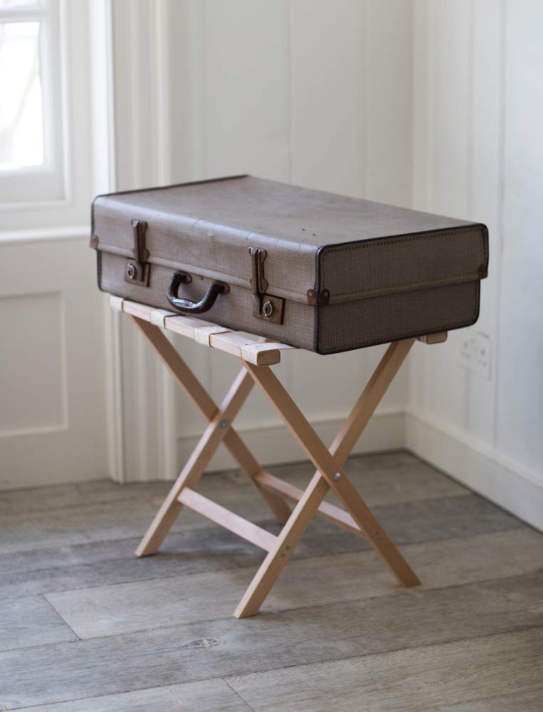 Garden Trading Porte-Bagage Pliable en hêtre
