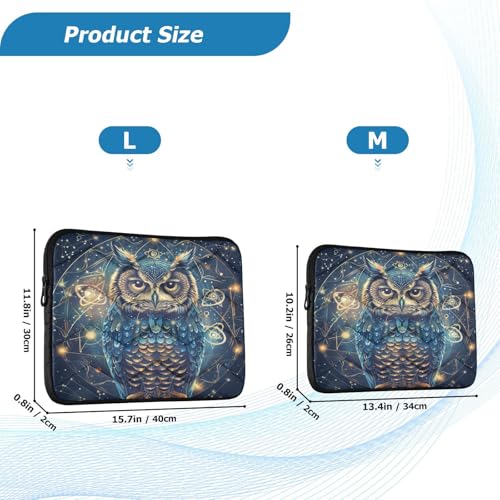 Funda para portátil ALAZA, estilo Boho, impermeable, para 13-14' miniatura 3