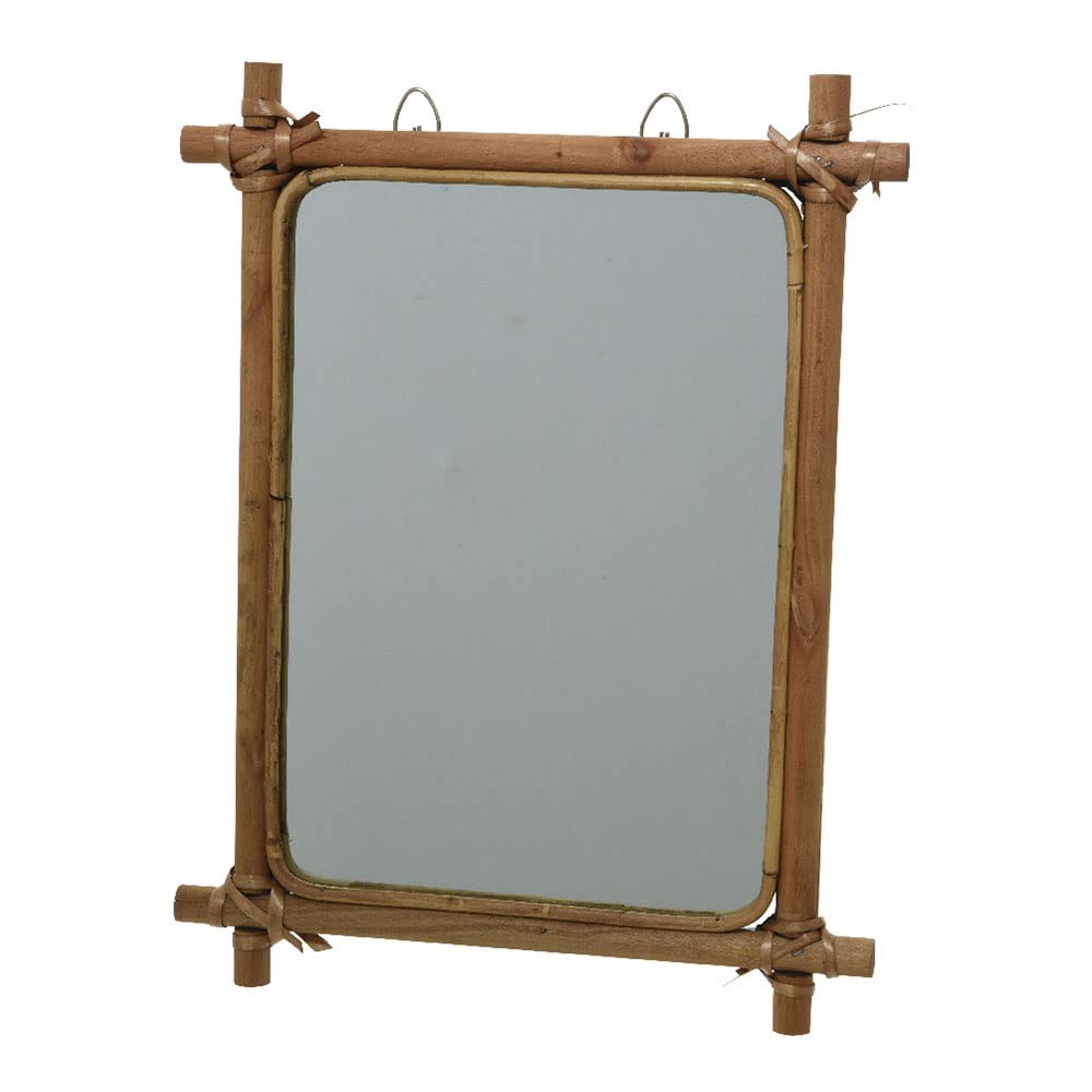 Rectangular Vintage Mirror 38 x 29 x 2 cm, Neutral