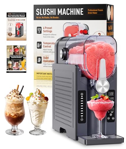 Slushie Machine: No Ice Needed Slushy Machine for Home