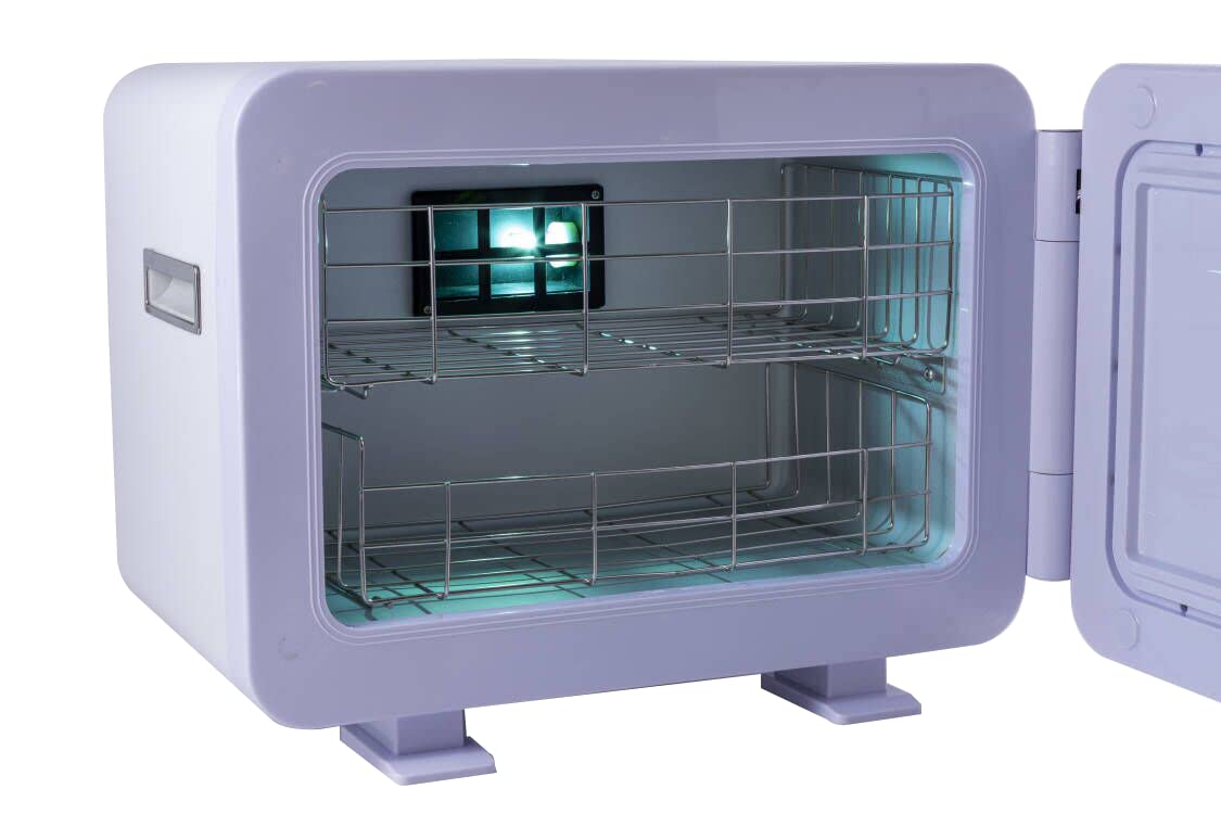 Calentador de Toallas Profesional 18L Digital – Desinfección con UV y Ozono para Salón y SPA