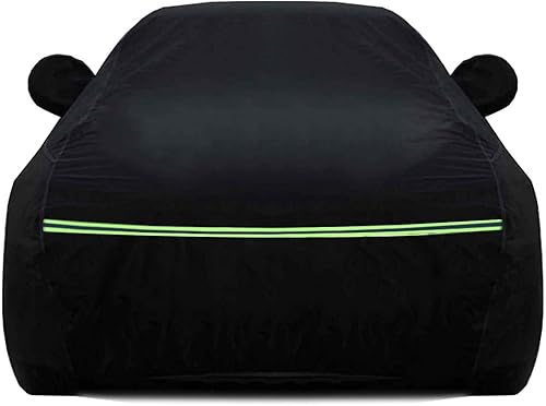 Funda impermeable para coche compatible con Ssangyong Korando Musso Rexton Rodius Tivoli Turismo a prueba de polvo, resistente al viento, nieve,