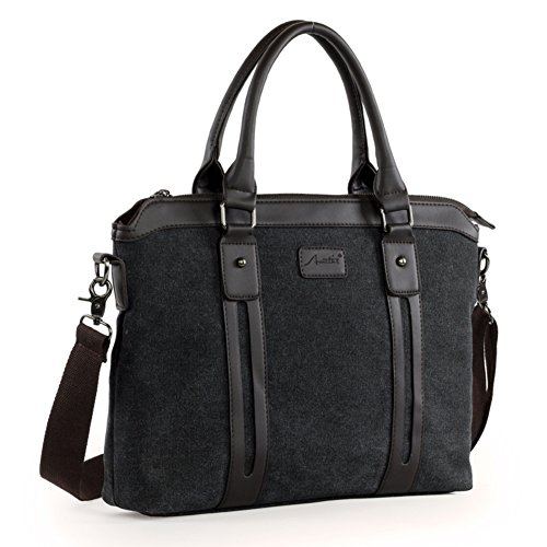 Sac d'ordinateur portable en toile pour transporter vos affaires de bureau - 2