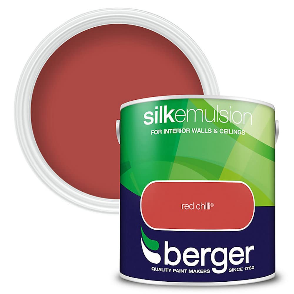 Berger Silk Emulsion 2.5L Red Chilli