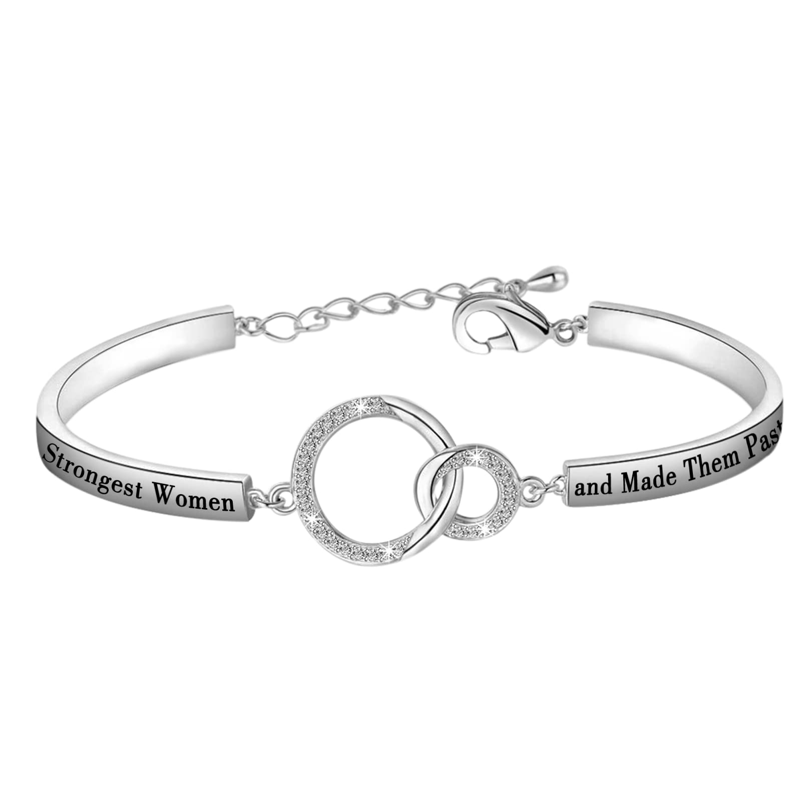 HOLLP Pastors Wife Gift Religious Gift The Strongest Women And Made Them Pastors' Wives Bracelet for Wife