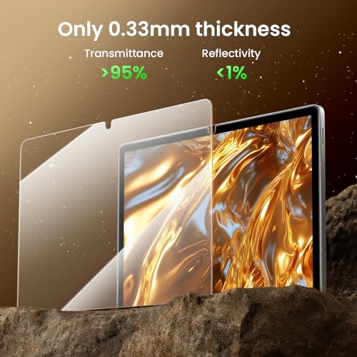ZtotopCases 2 Pack Screen Protector for Samsung Galaxy Tab S10 FE+ / S10 Fe Plus 13.1 Inch 2025,Easy Installation/9H High-Definition Tempered Glass with S Pen Compatible Scratch Resistant by ZtotopCases - Image 7