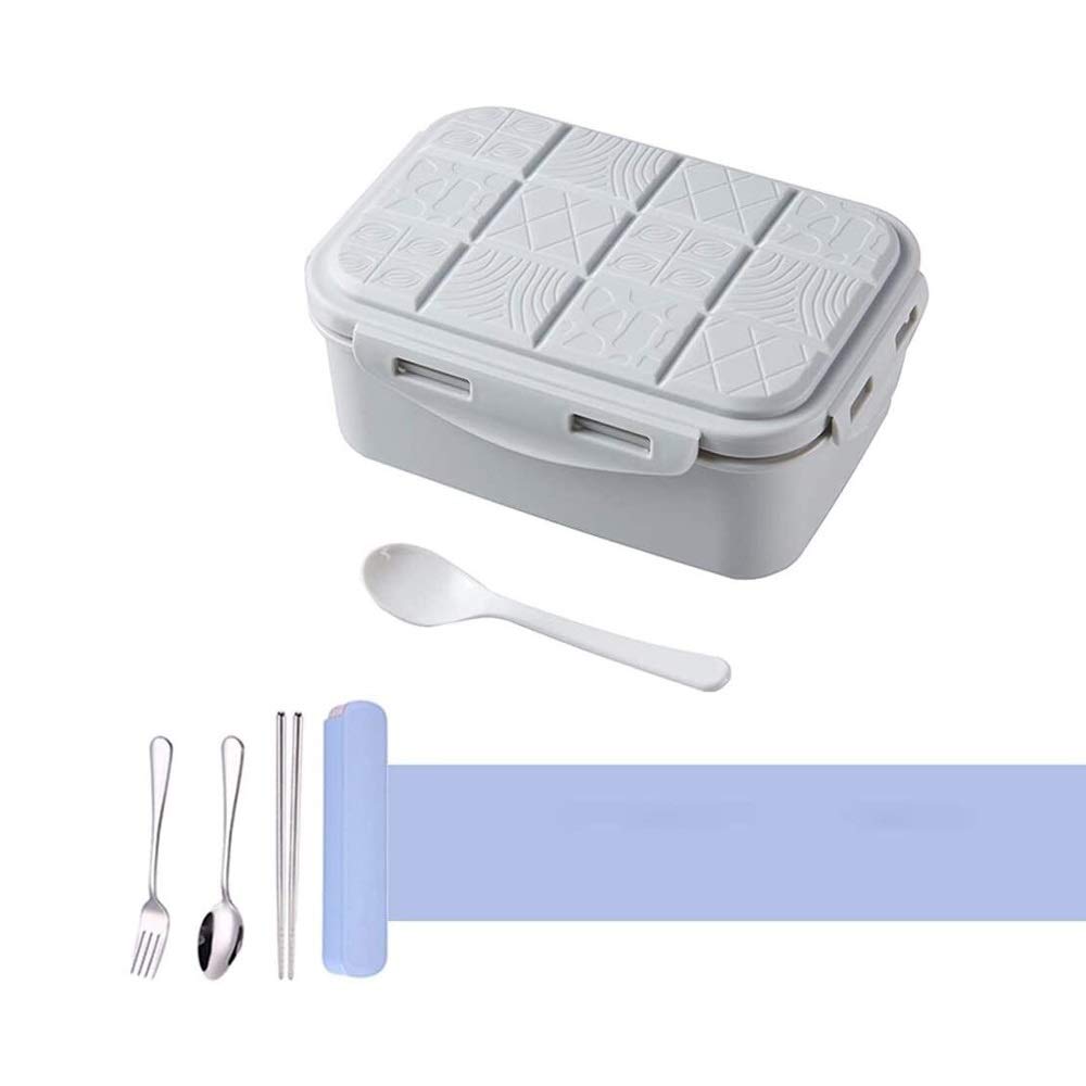 fiambrera, Bento Boxes - Fiambrera aislada portátil(Blue)