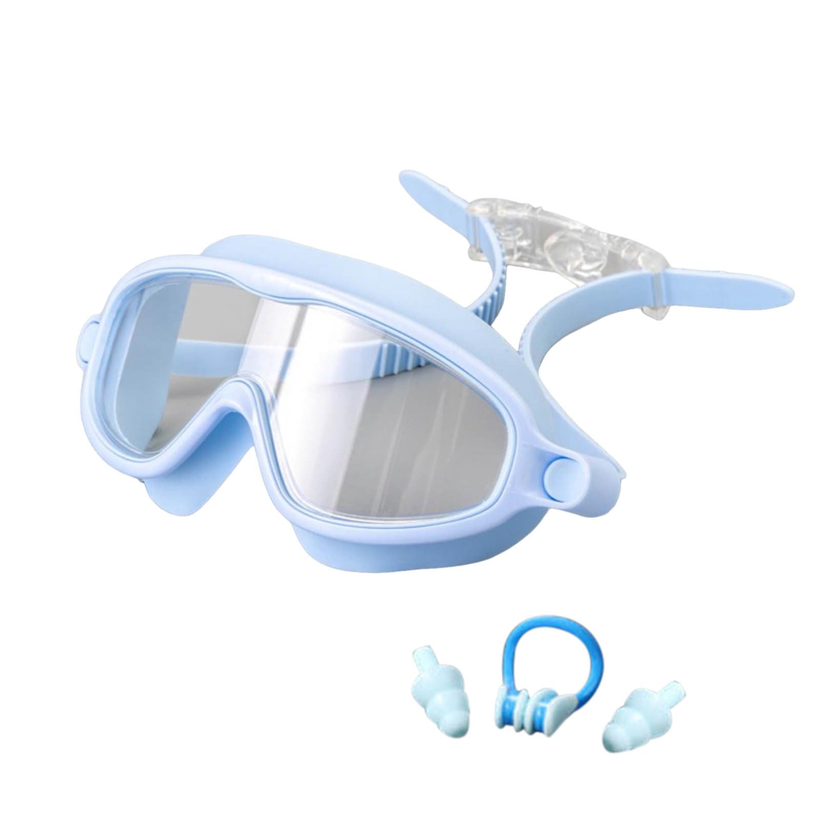 Swim Goggles for Kids 6-14, Anti-Fog Wide View No Leaking Swimming Goggles Kids,Pool Goggles for Youth Girls Boys