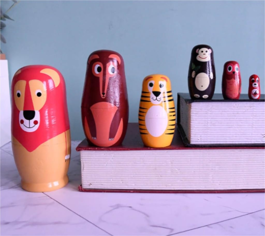 Amazon.co.jp: マトリョーシカ マトリョシカ ロシアの入れ子人形 6 個