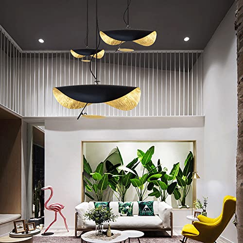 Lustre LED moderne en métal blanc, suspension réglable de plafond - 3