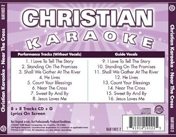 Audio CD Near the Cross - Christian Karaoke Book