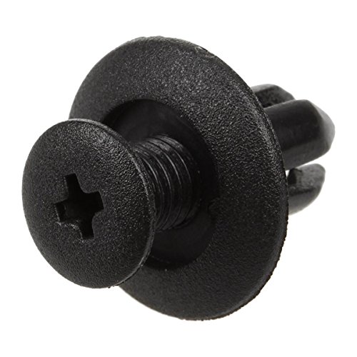 PartsSquare 20pcs Bumper Fender Liner Fastener Rivet Push Pin Fastener Retainer Clips Auto Body Car Clamps Replacement for Floor Attachments, Box, Trims, Scuff Plates, Spoilers Retainer - Thumbnail 3