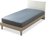 ニトリ(NITORI) ぴったりフィット マルチすっぽりシーツ 25NC-11 スモールシングル-シングルサイズ Nフィット NクールSP ブルー 2115100042992