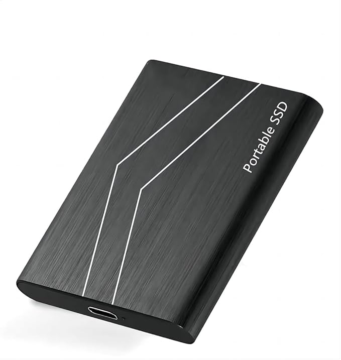 Piocspw Disque Dur Externe 2To,2.5 Pouces USB 3.1, Portable étanche et Anti-Choc pour PC, Mac, TV, MacBook, Ordinateur Portable, Bureau, Windows à 39.99€