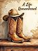 Western Cowboy Funeral Hardcover Guest Book: Rustic Memorial Sign-In Book with Cowboy boots, Hat & Country Design: Celebration of Life Guest Registry ... & Condolences | In Loving Memory Keepsake