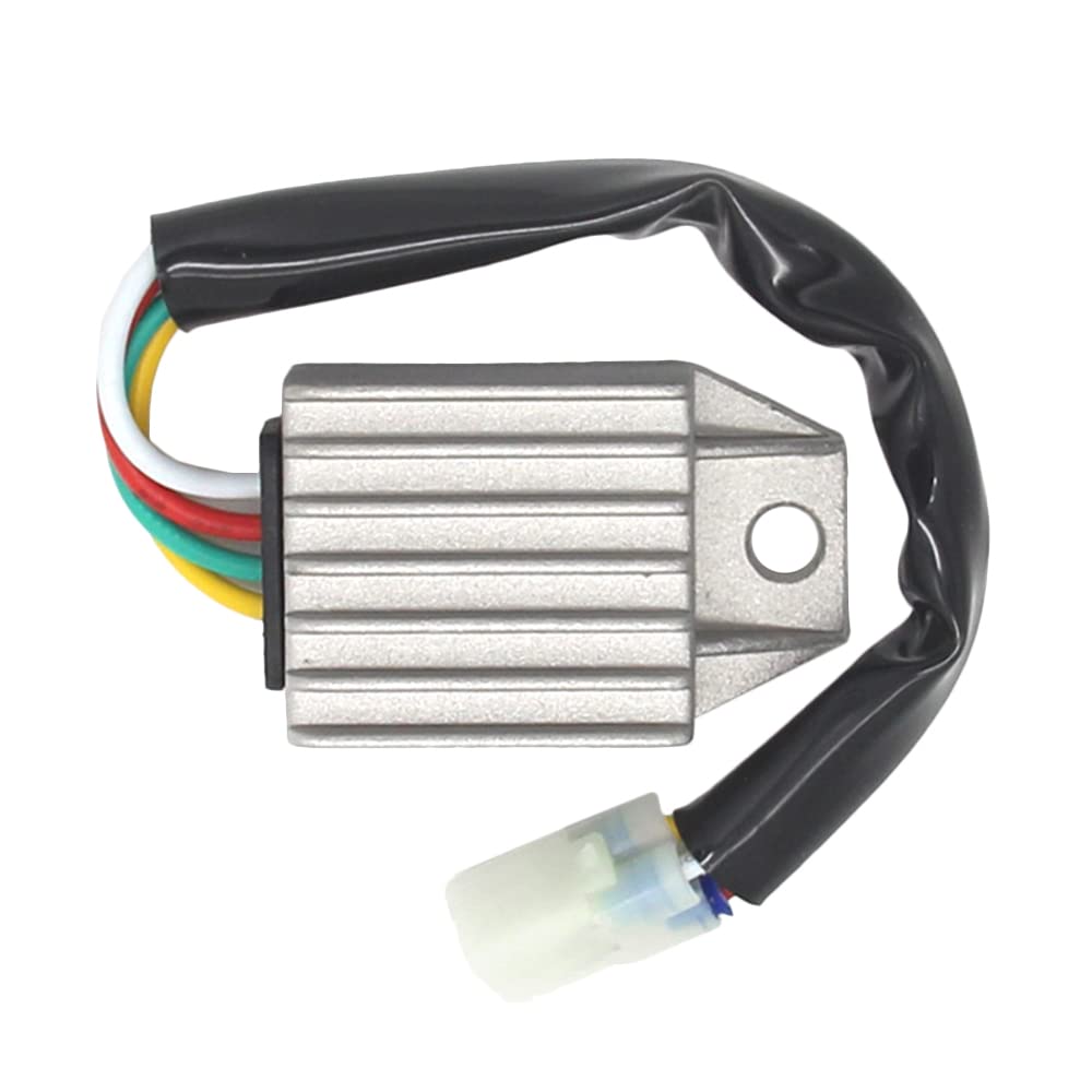 Riloer Regulador de voltaje de motocicleta, apto para Ho-nda CRF250X 2004-2017, CRF450X 2005-2016