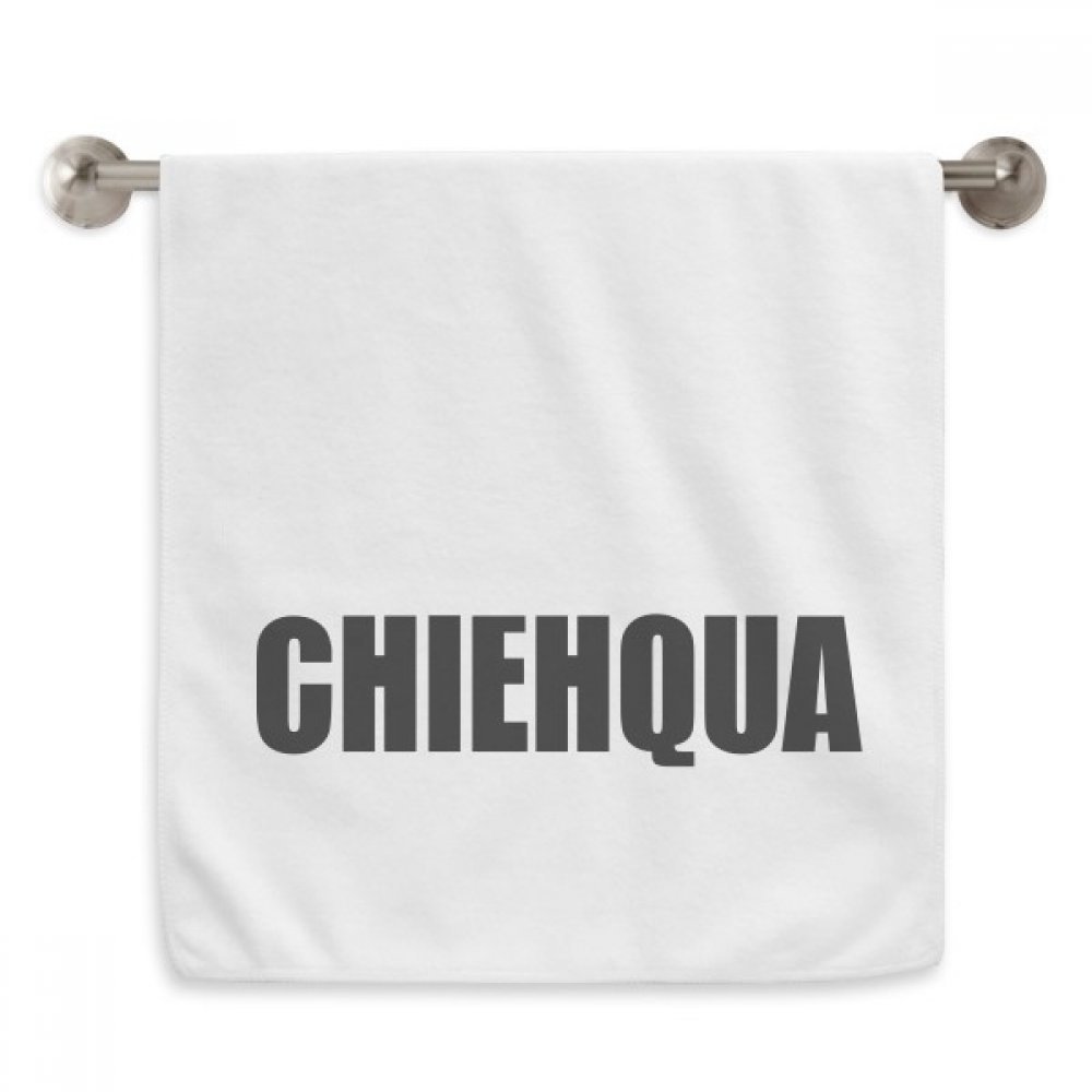 Serviette chiehqua et légumes en coton blanc 13x29 pouces essuie-mains moelleux
