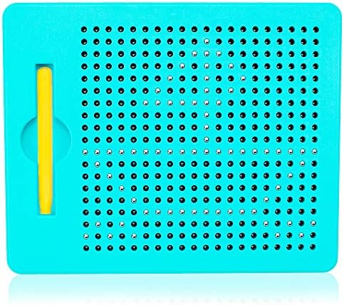 AYNAT FUN Magnetic Drawing Board for Kids & Toddlers with Beads and Magnet Stylus Pen - Magnetic Tablet Toy for Airplane & Car Ride Activities for Kids
