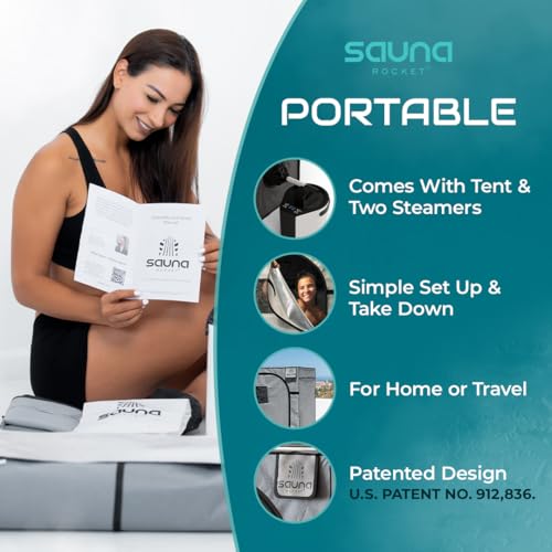 Sauna Rocket 00860008292612 Full Body Sauna - Three Person Sauna Tent thumb #2