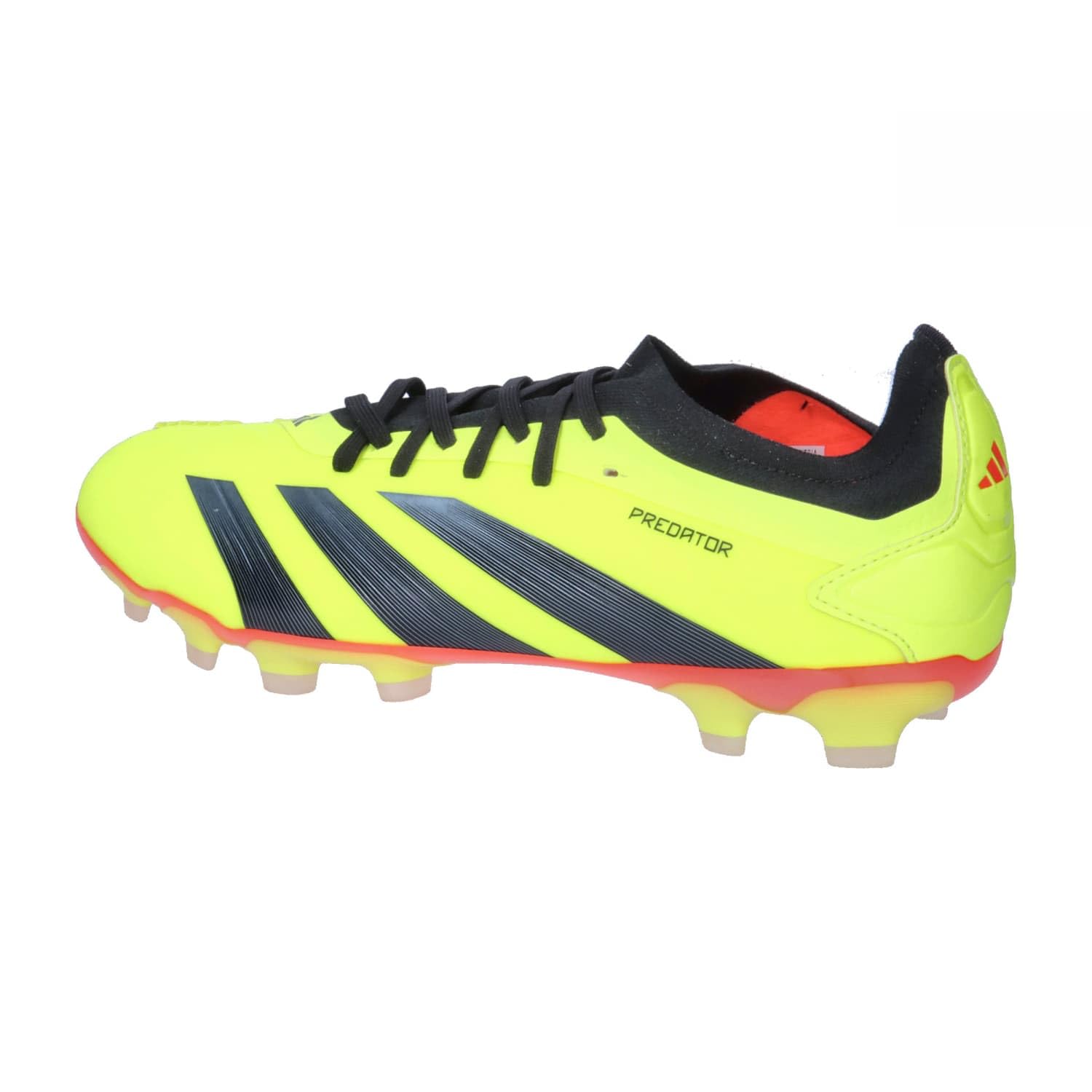 adidas MDK14 Predator 24 Pro Zapatos de Fútbol para HG/AG Y Césped Artificial Equipo Amarillo Solar/Núcleo Black/Solar Rojo (IG7732) 28.5CM, Equipo Solar Amarillo Núcleo Negro Ig7732, 44 2/3 EU