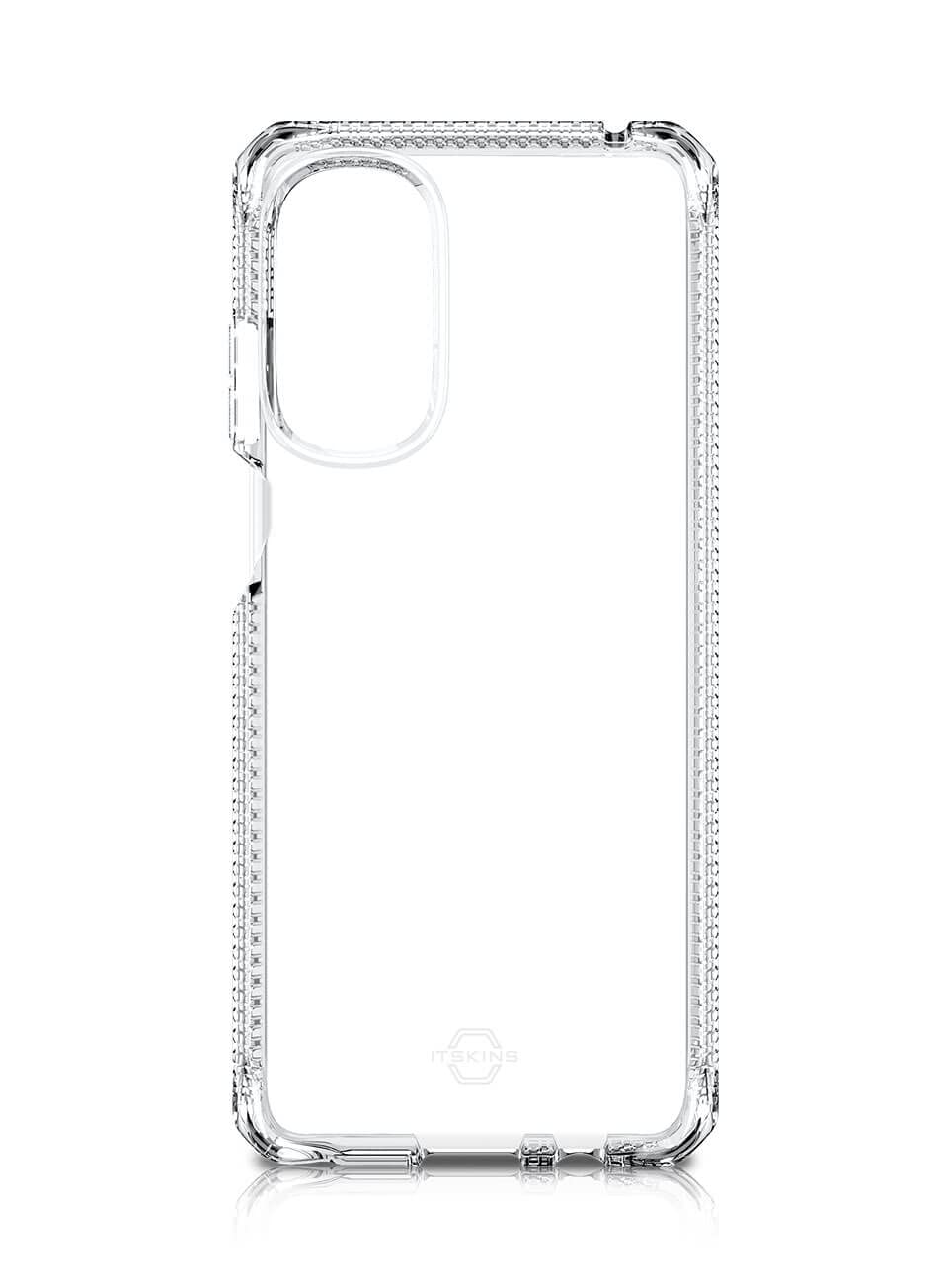 ItskinsSpectrum Clear Protective Phone Case Compatible with Moto G Stylus (2022), Slim Hybrid Case, Anti-Yellowing, and Heavy Duty Shockproof Cover, Military Phone Case |Transparent