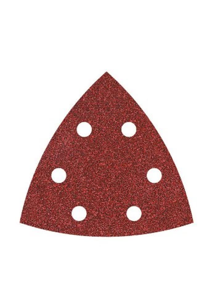 wolfcraft 25 Easy-Fix Sanding Sheets for wood/metal, 95 mm, grain 80 I 1852100
