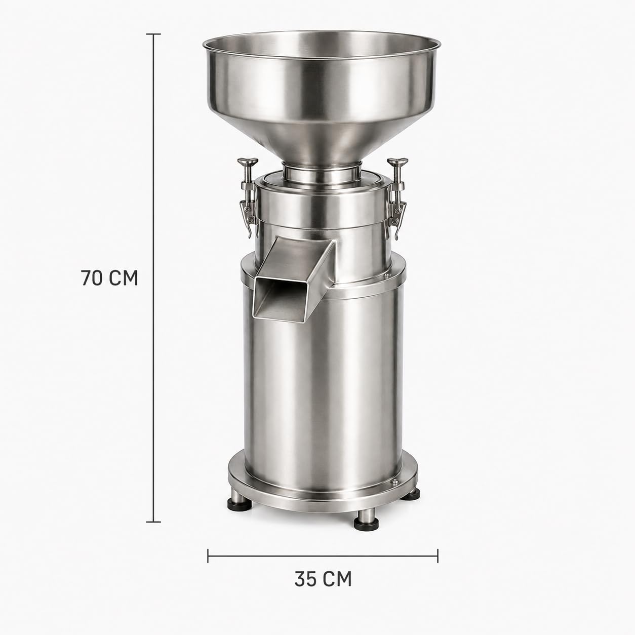 Molinillo De Mantequilla De Cacahuete Comercial, Molinillo Eléctrico De Acero Inoxidable para Mantequilla De Frutos Secos, Procesador De 30 Kg/H Y 2800 RPM para Uso En Restaur