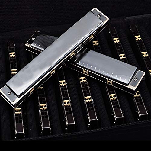 KMDSM Harmonica, 24 trous polyphoniques 12 Tonal Set, Jeux professionnelle des adultes auto-apprentissage style… - Les Beatles, Paul McCartney, John Lennon, RIngo Starr, George Harrison KMDSM Harmonica, 24 trous polyphoniques 12 Tonal Set, Jeux professionnelle des adultes auto-apprentissage style… – Image 6