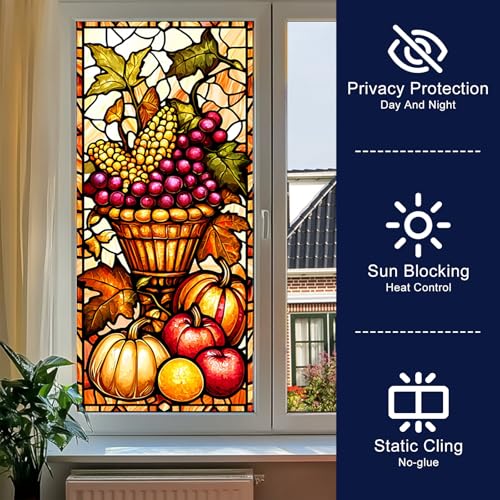 HOMETITUTE Vinilo Decorativo para Ventana 39.3 x 17.7 in miniatura 2
