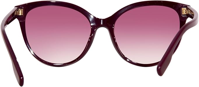 保証書付 Burberry BE4365 300213サングラス キャットアイ Amazon.com: BURBERRY Sunglasses BE 4365 39798H Betty Bordeaux