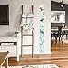 PASHOP Growth Charts for Kids, Canvas Growth Chart Ruler for Girls Boys Baby Measure Height Chart Removable Handing Ruler Wall Decor 79 x 7.9\