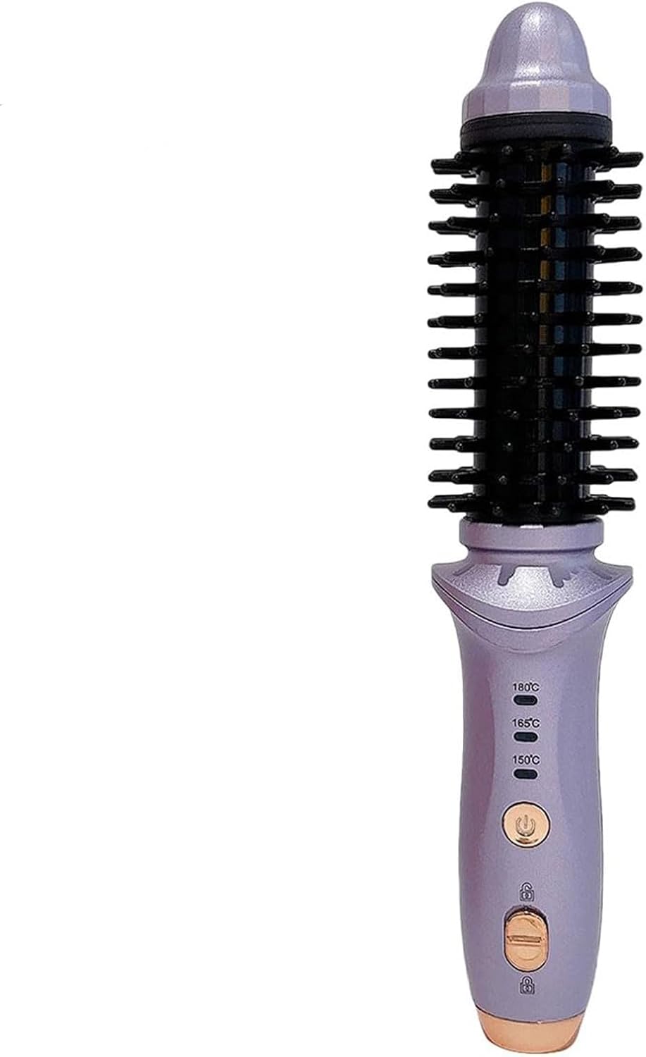 Wireless Mini Heating Brush for Travel, Heated Round Comb, Thermal Curler for Short Hair, Rechargeable, Small Volume, Heated Hairdressing Brush, Curly and Straight Hair (Purple) Wireless Mini Heating Brush for Travel, Heated Round Comb, Thermal Curler for Short Hair, Rechargeable, Small Volume, Heated Hairdressing Brush, Curly and Straight Hair (Purple)