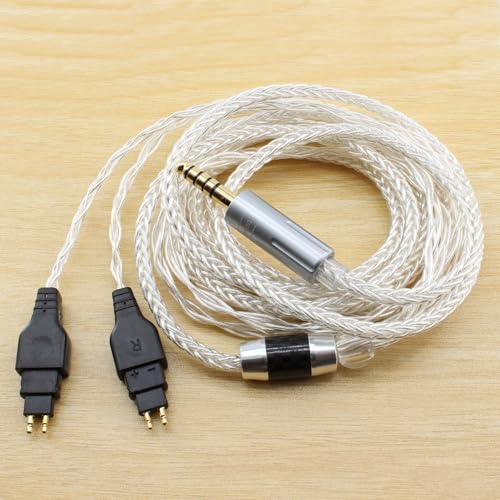 Cable de audio balanceado 4.4mm 1.5m para audífonos miniatura 2