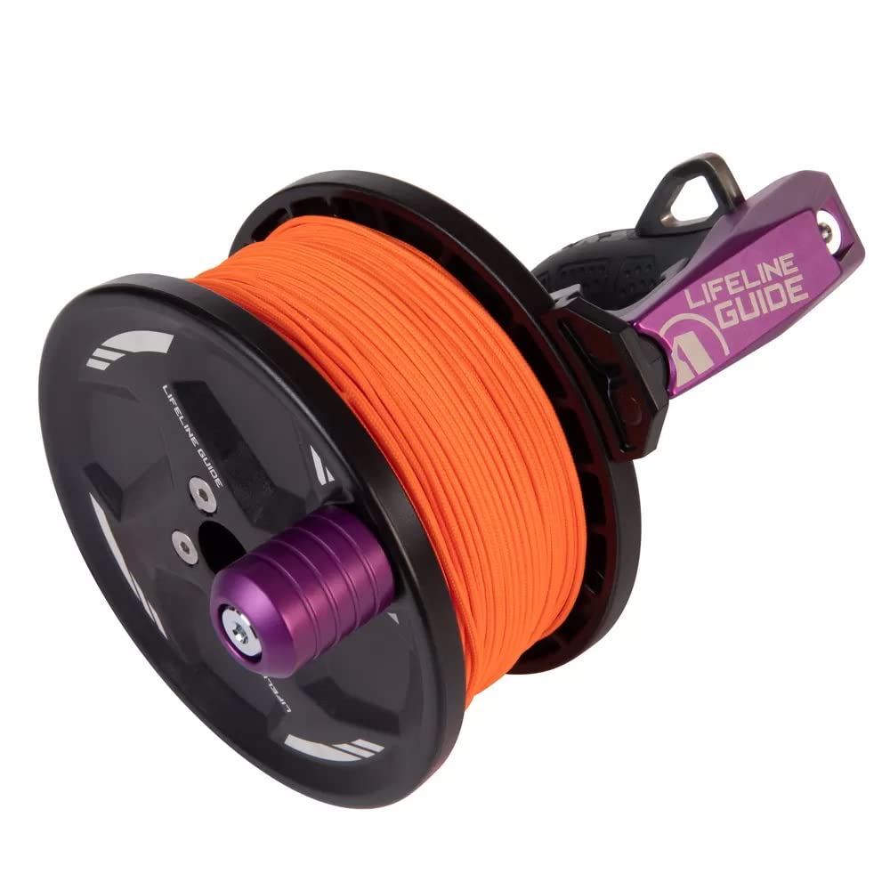 Apeks 120m Guide Reel, Purple