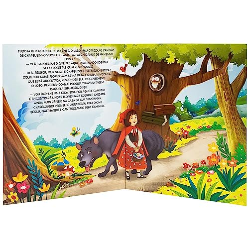 Livro com Fantoche: Chapeuzinho Vermelho