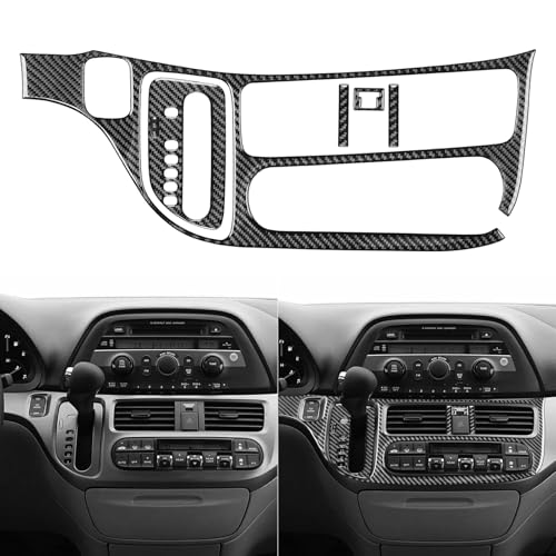 PJFUS Real Carbon Fiber Car Dash Automatic Gear Shift/AC