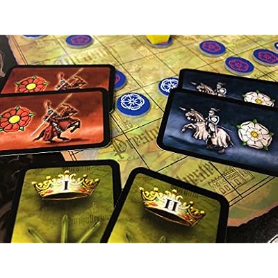 The Rose King Board Game | Classic 2 Player Kosmos Game | Award Winning Designer Dirk Henn