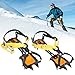 BOLORAMO Crampon d'escalade, Pointe de Chaussure 1 Paire 10 Dents pour Neige tassée de Glace pour équipement d'escalade