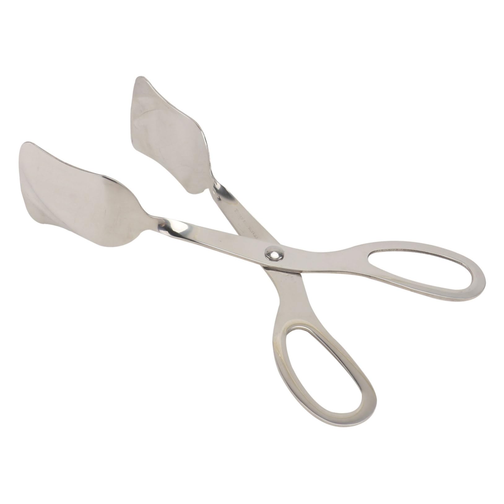Ciieeo 1Pc Stainless Steel Food Serving Tongs Salad Clip for Buffet Bbq and Catering Events Kitchen Tool Rustproof and Comfortable Grip for Bread and Salad