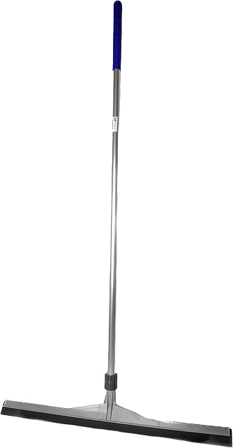 Avern Heavy Duty Industrial Floor Squeegee 75CM Head Including Aluminum Pole Floor Wiper for Bathroom, Kitchen, Windows , wet room ,& Shower