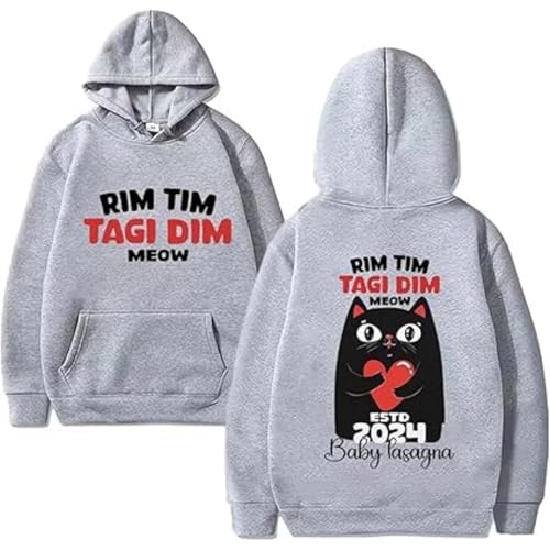 BUIWOT Hoodie Singer Baby Lasagna Pullover Sweatshirt Printed Drawstring Sweatshirt Street Unisex Couple Hoody Oversize Casual Long Sleeve Men's and Women's Hip Hop Sweatshirt-Grey||x_l BUIWOT Hoodie Singer Baby Lasagna Pullover Sweatshirt Printed Drawstring Sweatshirt Street Unisex Couple Hoody Oversize Casual Long Sleeve Men's and Women's Hip Hop Sweatshirt-Grey||x_l