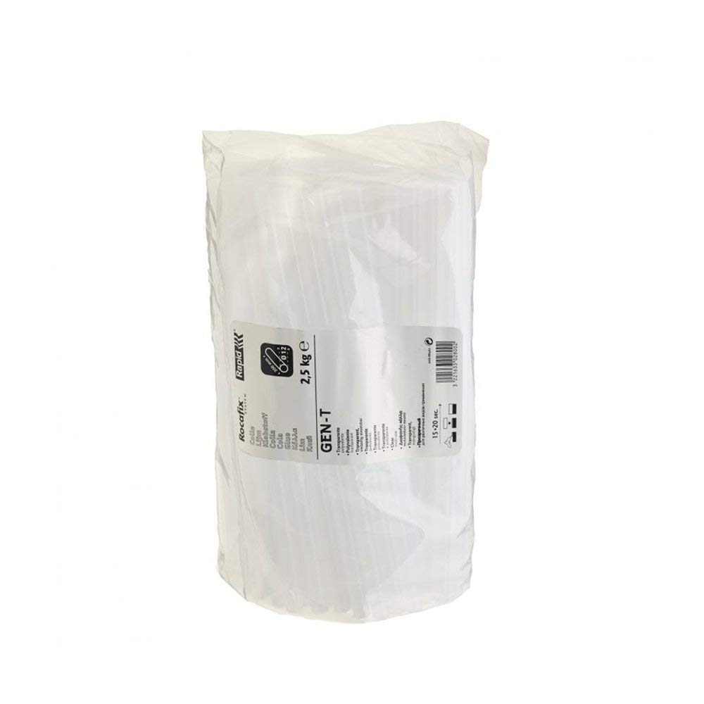 RAPID 40302800 - Cola 2.5 Kg GEN-T D12x295 mm. Transparente