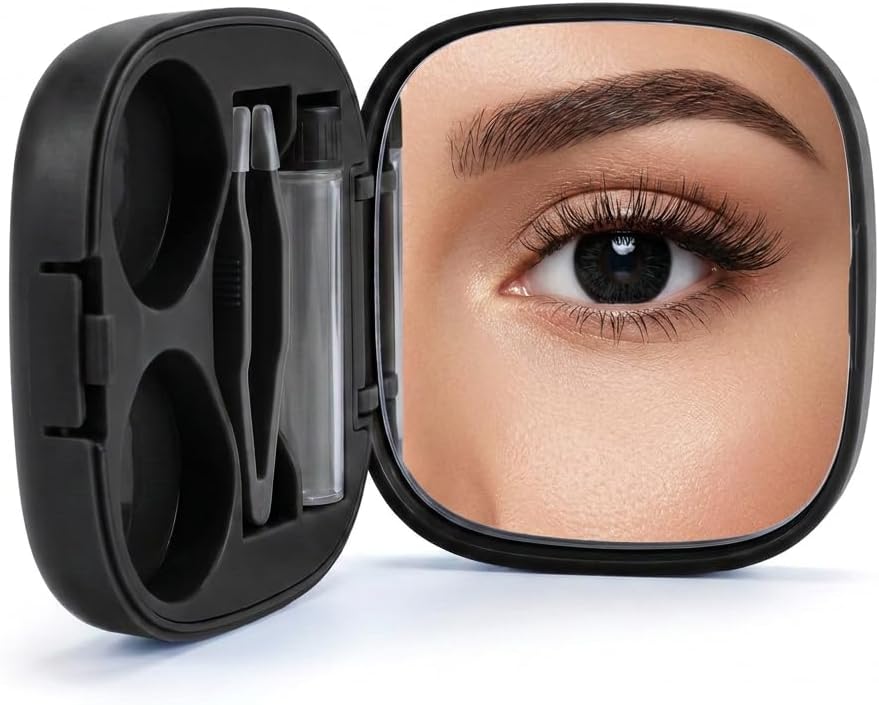 CRISTALINAS Daring Eyes Diamond (Obsidian) Gorgeous Iris Enhancer - Radiant Series 14.2mm Soft Decorative Accessory for Daily Makeup & Cosplay - 1 Pair