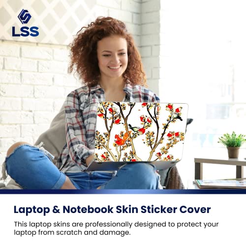 Image of LSS 15 15.6 Inches Laptop Notebook Skin Sticker with 2 Wrist Pads - Reusable Cover Protector Vinyl Sticker Cover Decal, 13 inch - 16 inch HP Apple Asus Acer Samsung - Birds and Animal