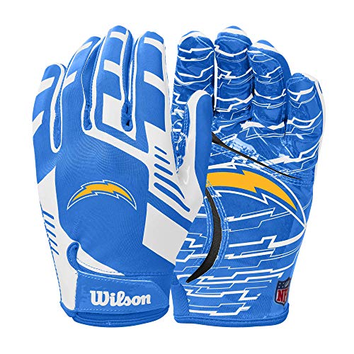 Image of Wilson NFL Stretch Fit Football Gloves - Youth and Adult Sizes