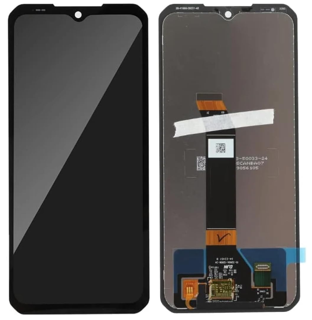 Audiosystem Display Lcd Schermo per Doogee V30 / V30T / V30 Pro/V-Max Vetro Touch screen - Ricambio pari all'Originale Riparazione Monitor Ricambio Nero