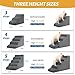 Aodisman 3-Step Dog Ramp and Stairs for Sofa and Chair - Non-Slip Sturdy Pet Steps for Small Dogs and Cats,15.7